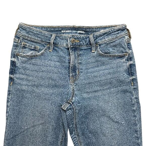 Old Navy Mid Rise Rockstar Super Skinny Ankle Jeans Size 6 - Picture 4 of 9